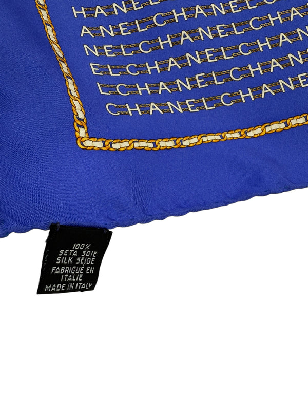 Chanel Logo Chain Link Scarf
