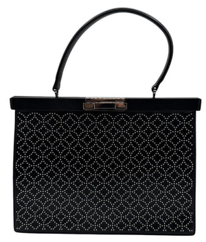 Alaia Large Cecile Studded Calf Leather Bag