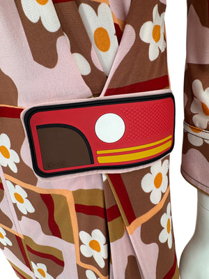 Prada SS 2017 Floral Print Dress - Size 10