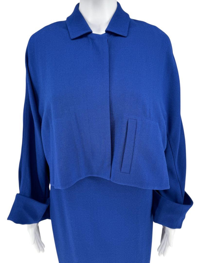 Akris Single-Breasted Blazer Jacket - Size 8