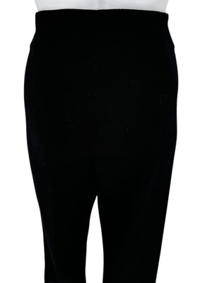 Lela Rose Pearl-Trim Ankle Pants – Black - Size 10