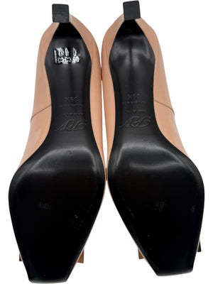 Roger Vivier Belle Vivier Patent Leather Pumps in Nude – Size 39.5