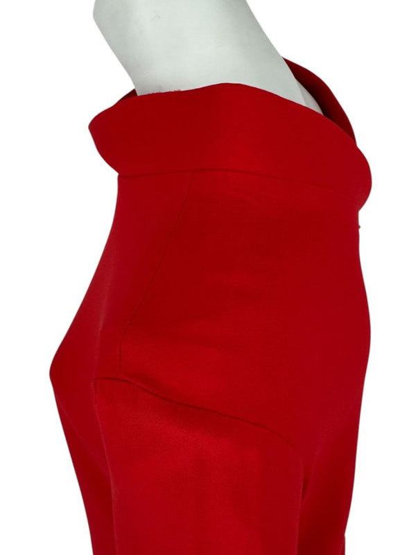 Brandon Maxwell Red Shift Dress – Size 10