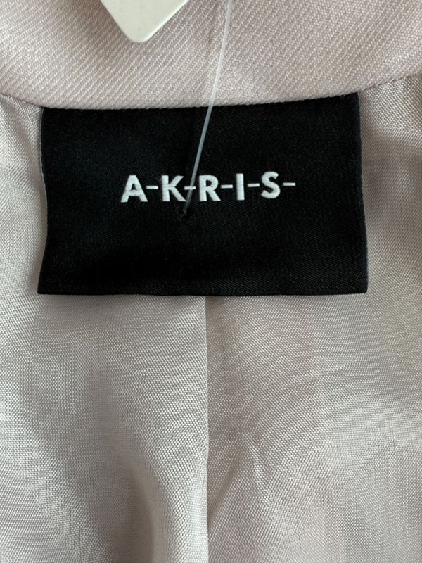 Akris Miles Blazer in Lily Pink Virgin Wool, Size 10 (IT 46) – NWT