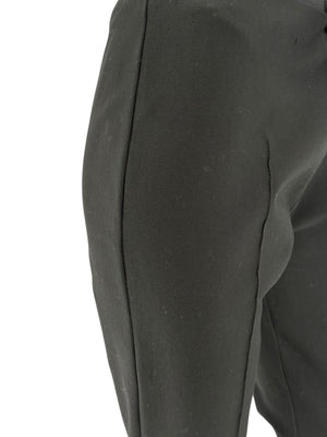 The Row Black Slim Ankle Pants with Side Zip – Size 10