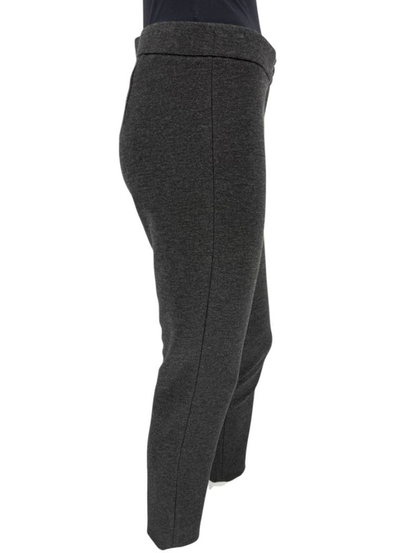 Akris Charcoal Gray Slim Ankle Trousers – Size IT 42 (US 6)