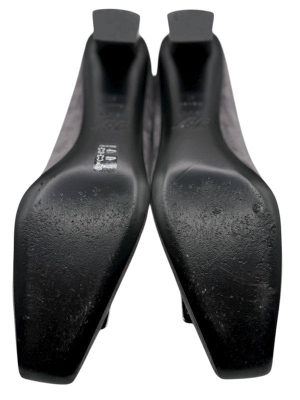 Roger Vivier “Belle Vivier” Grey Suede Pumps – Size 41