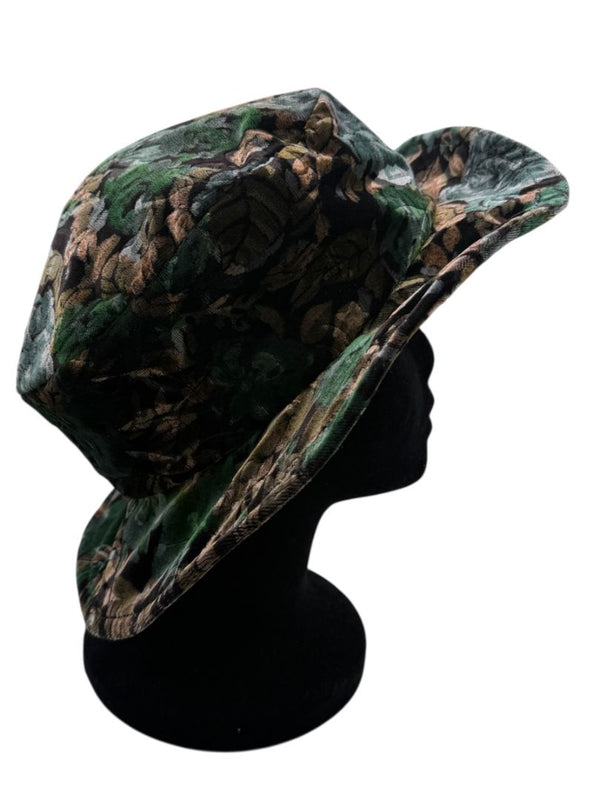 New York Hat & Cap Co. Multicolor Velvet Wire-Brimmed Hat