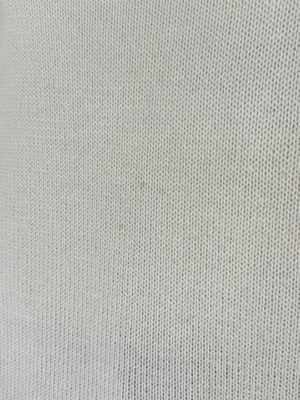 Loro Piana Ivory Cashmere & Silk Cowl-Neck Sweater – Size 44