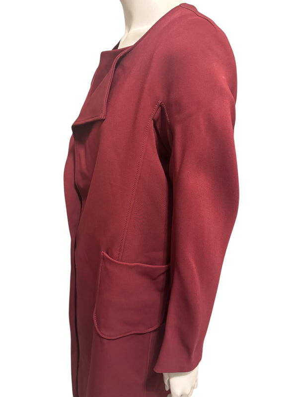 Pamella Roland Red Tailored Dress &amp; Jacket Set – L
