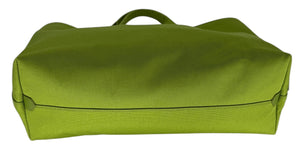 Prada Lime Green Large Tote