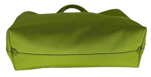 Prada Lime Green Large Tote