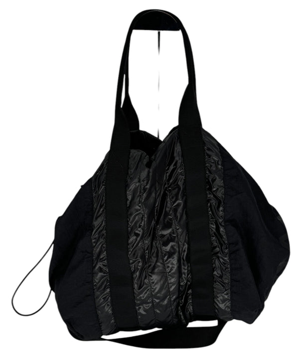 Chanel Black Slouchy Nylon Tote bag with Chain *Brand New*