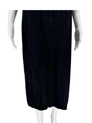 Jil Sander - Shirt Dress in Black NWT - Size 42