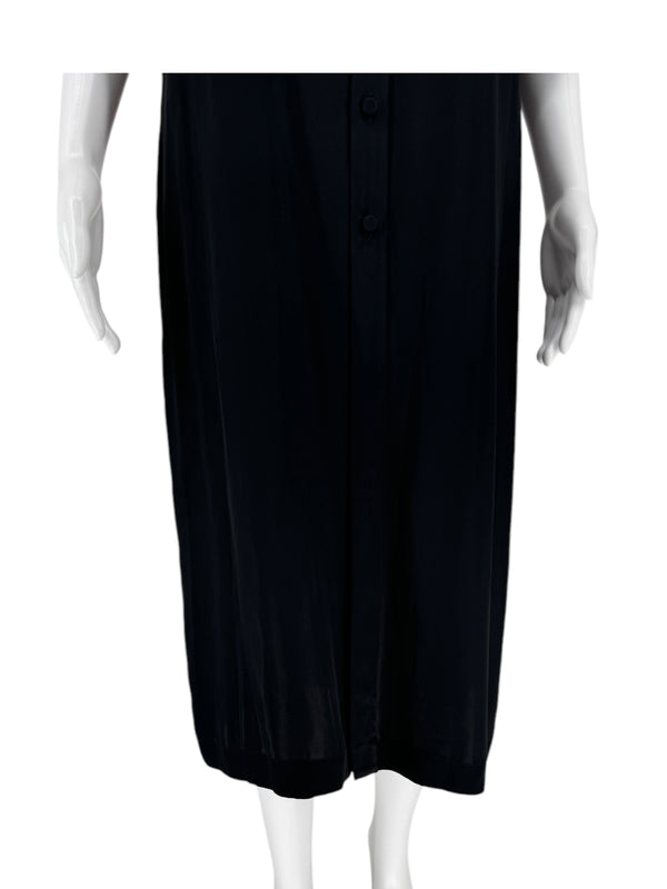 Jil Sander - Shirt Dress in Black NWT - Size 42