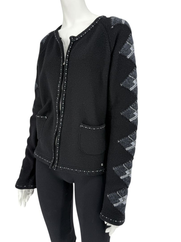 Chanel 2002 Wool Sweater - Size 44