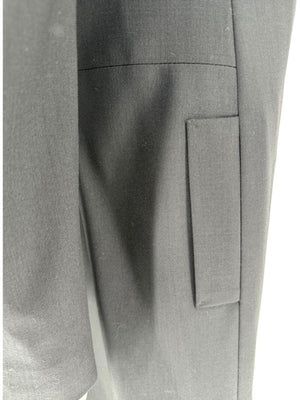 Pamella Roland Embellished Collar Longline Jacket - Large