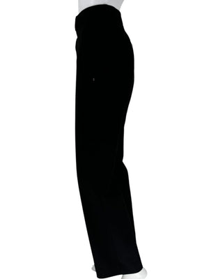 Sportmax High-Waisted Wool Trousers - Size 14