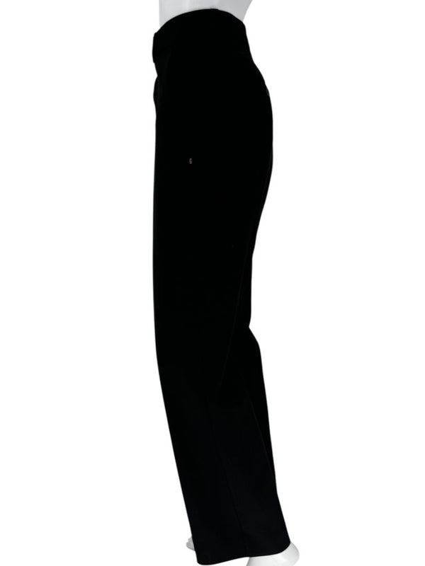 Sportmax High-Waisted Wool Trousers - Size 14