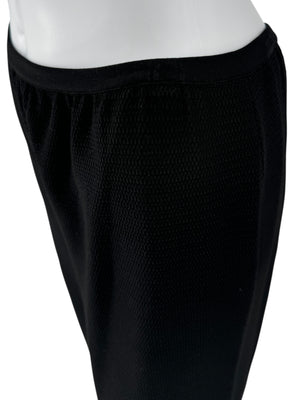 Alaïa Black Piqué Knit Wide-Leg Pants - Size 42