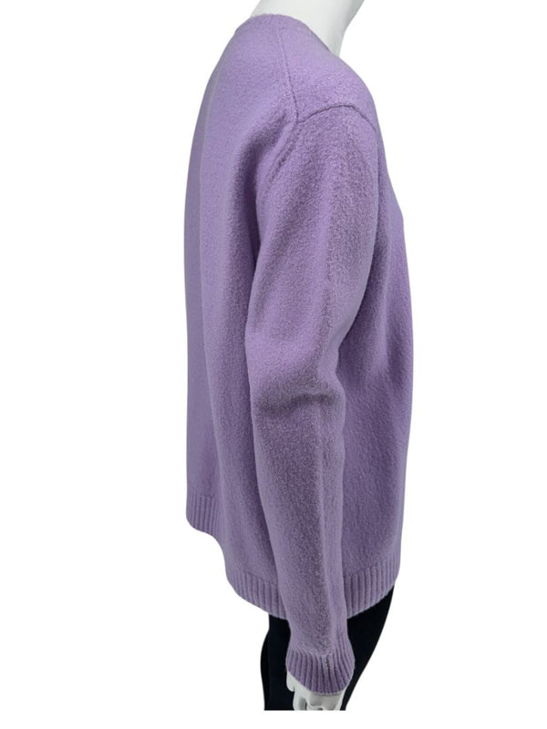 Jil Sander Lilac Cashmere Crewneck Sweater – Size 38