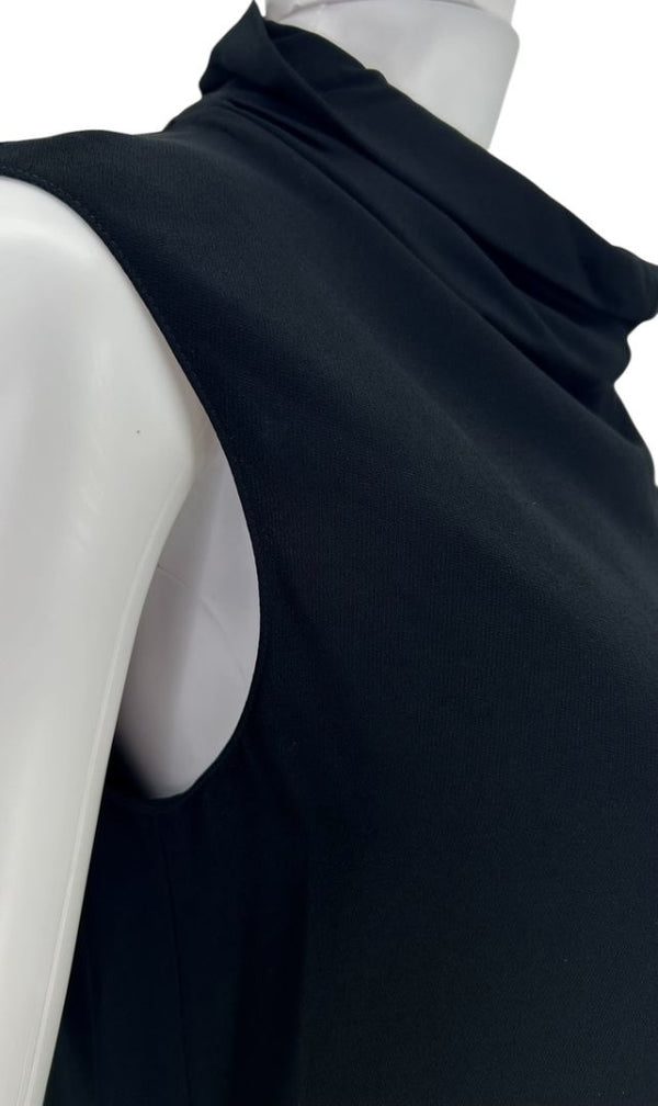 The Row Black Sleeveless Cowl Neck Dress – Size S