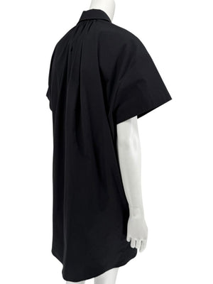 Michael Kors Collection Black Poplin Shirt Dress – Size XS