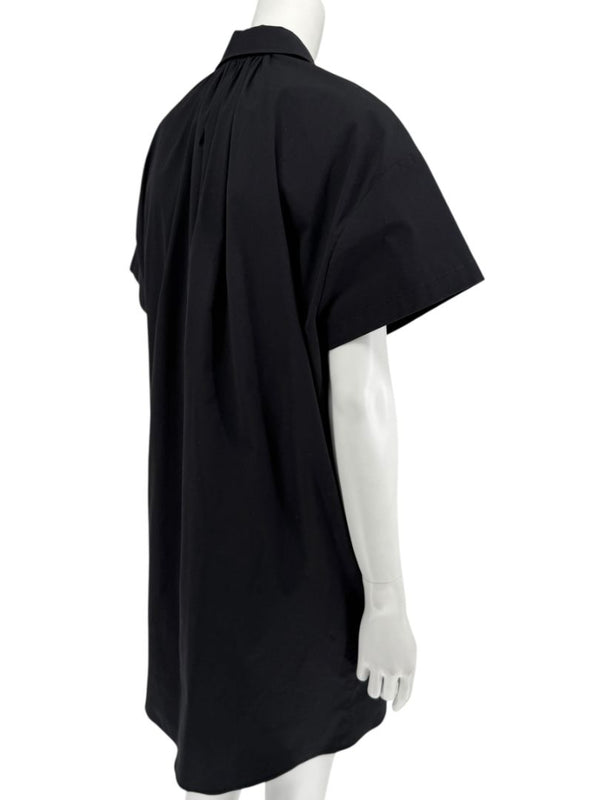 Michael Kors Collection Black Poplin Shirt Dress – Size XS