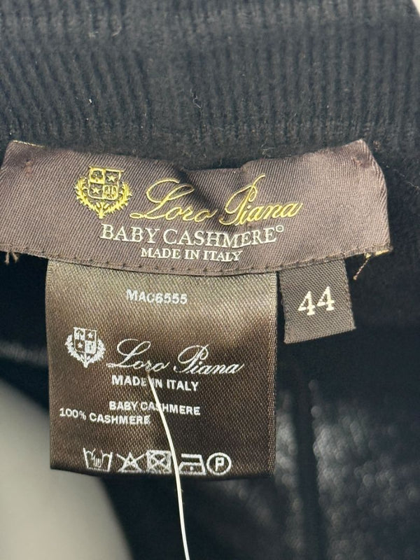 Loro Piana Black Baby Cashmere Lounge Set – Size 44 (Fits Like M/L)