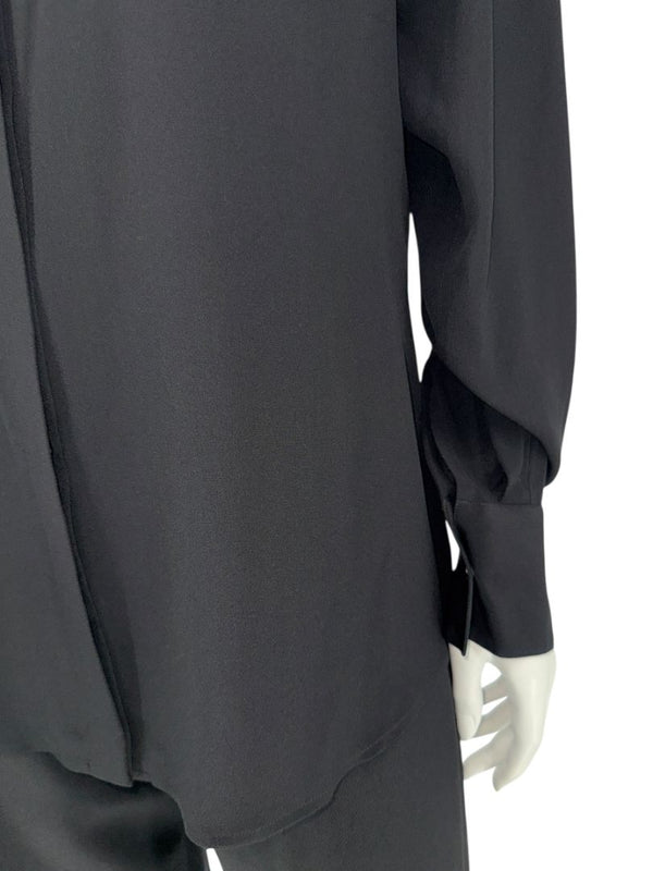Stella McCartney Black 100% Silk Shirt – Size IT 48