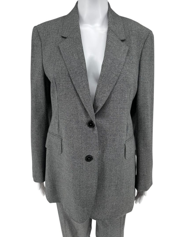 Gabriela Hearst Charcoal 100% Wool Pantsuit – Size 44