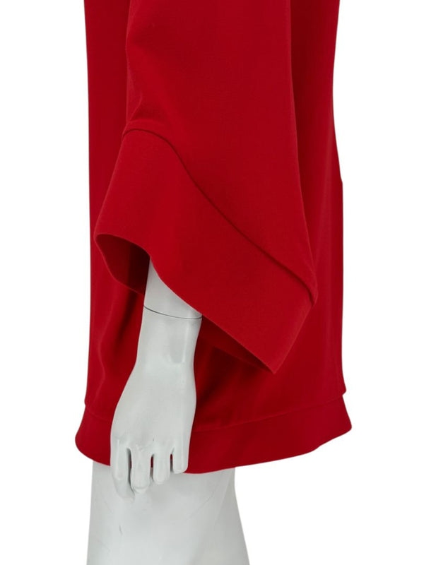 Brandon Maxwell Red Shift Dress – Size 10