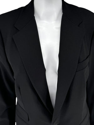 Ralph Lauren Purple Label Black Wool Pant Suit – Size 12