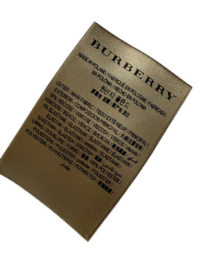 Burberry White Sleeveless Midi Dress with Side Stripes – Size US 10