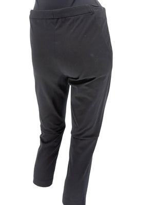 Brunello Cucinelli Black Cropped Stretch Cotton Trousers – Size US 10 / IT 46