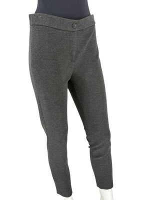 Akris Charcoal Gray Slim Ankle Trousers – Size IT 42 (US 6)
