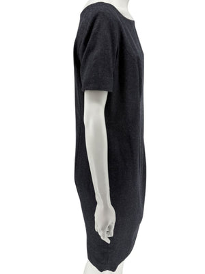 Pamella Roland Charcoal Grey 2-Piece Dress/Jacket Set – Large