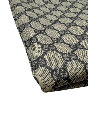 Gucci Vintage GG Canvas &  Leather Champagne Bottle Carrier – Made in Italy