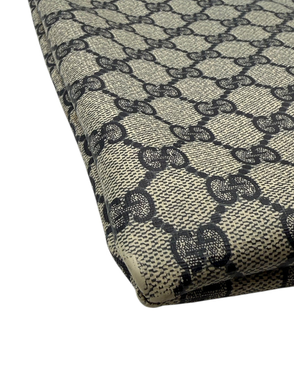 Gucci Vintage GG Canvas &  Leather Champagne Bottle Carrier – Made in Italy