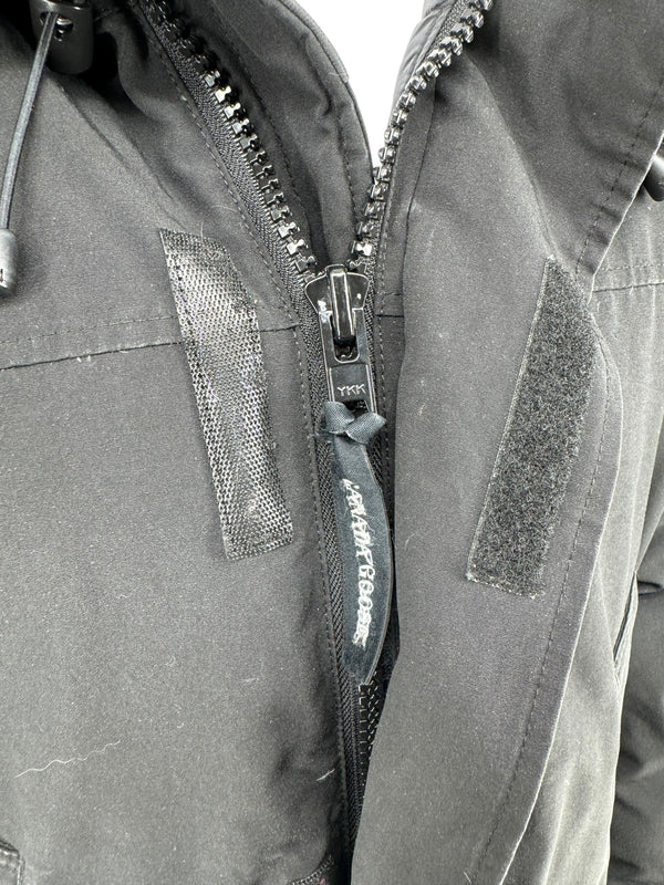 CANADA GOOSE Langford Parka w/ Coyote Fur Hood Color Black Sz XXL