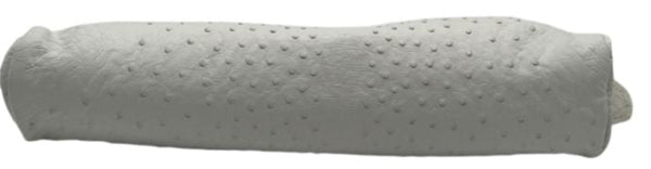 Diego Rocha White Ostrich Leather Clutch – Very Good Preowned Condition