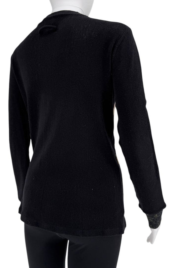 Jean Paul Gaultier Maille Femme Paris Cityscape Knit Top – Size L