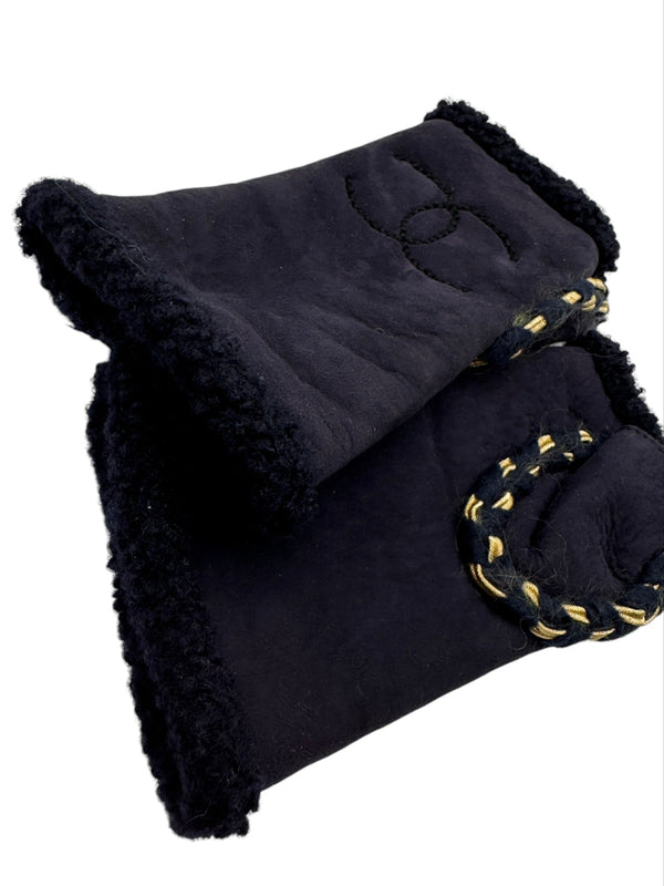 Chanel Lamb Cutoff Gloves- NWT