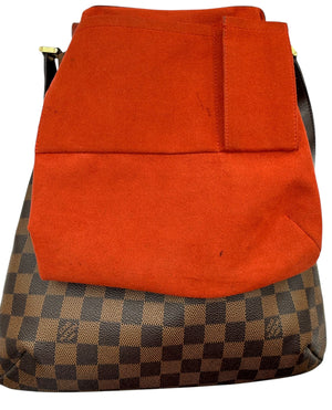 LOUIS VUITTON Musette Salsa GM Damier Ebene Crossbody Bag