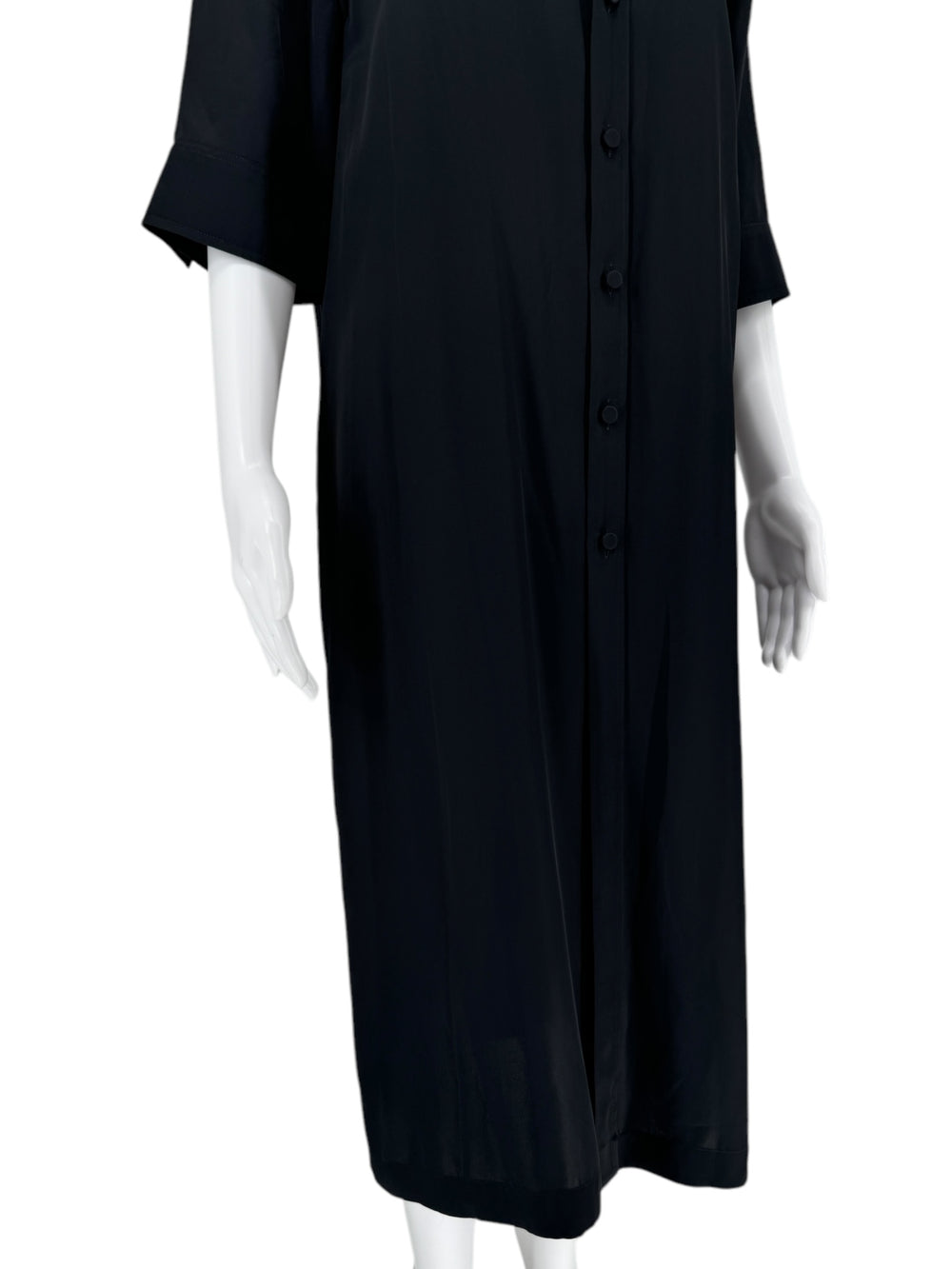 Jil Sander - Shirt Dress in Black NWT - Size 42