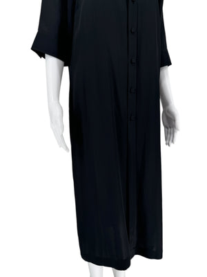 Jil Sander - Shirt Dress in Black NWT - Size 42
