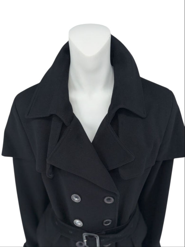 Burberry London Wool & Cashmere Trench Coat – Made in Italy, Size US 14