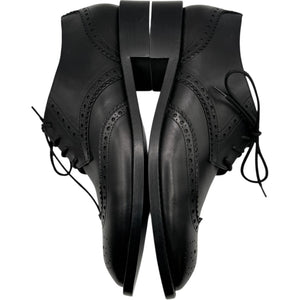 Saint Laurent Classic Wingtip Brogue Lace-Up Oxfords – Size 40 (Men's)
