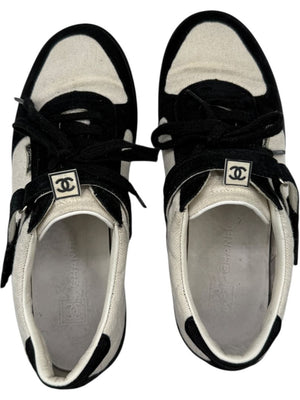 Chanel Canvas & Suede Performance Sneaker – Size 40