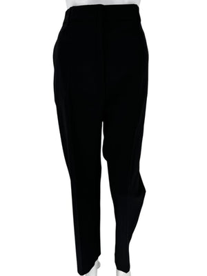 Sportmax High-Waisted Wool Trousers - Size 14